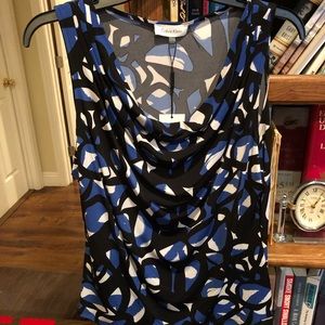 Calvin Klein patterned camisole, size Large, NWT